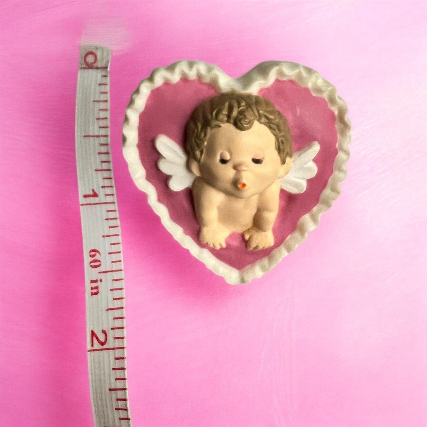Vintage Kissing Cupid Valentine’s Day Pin/Brooch
