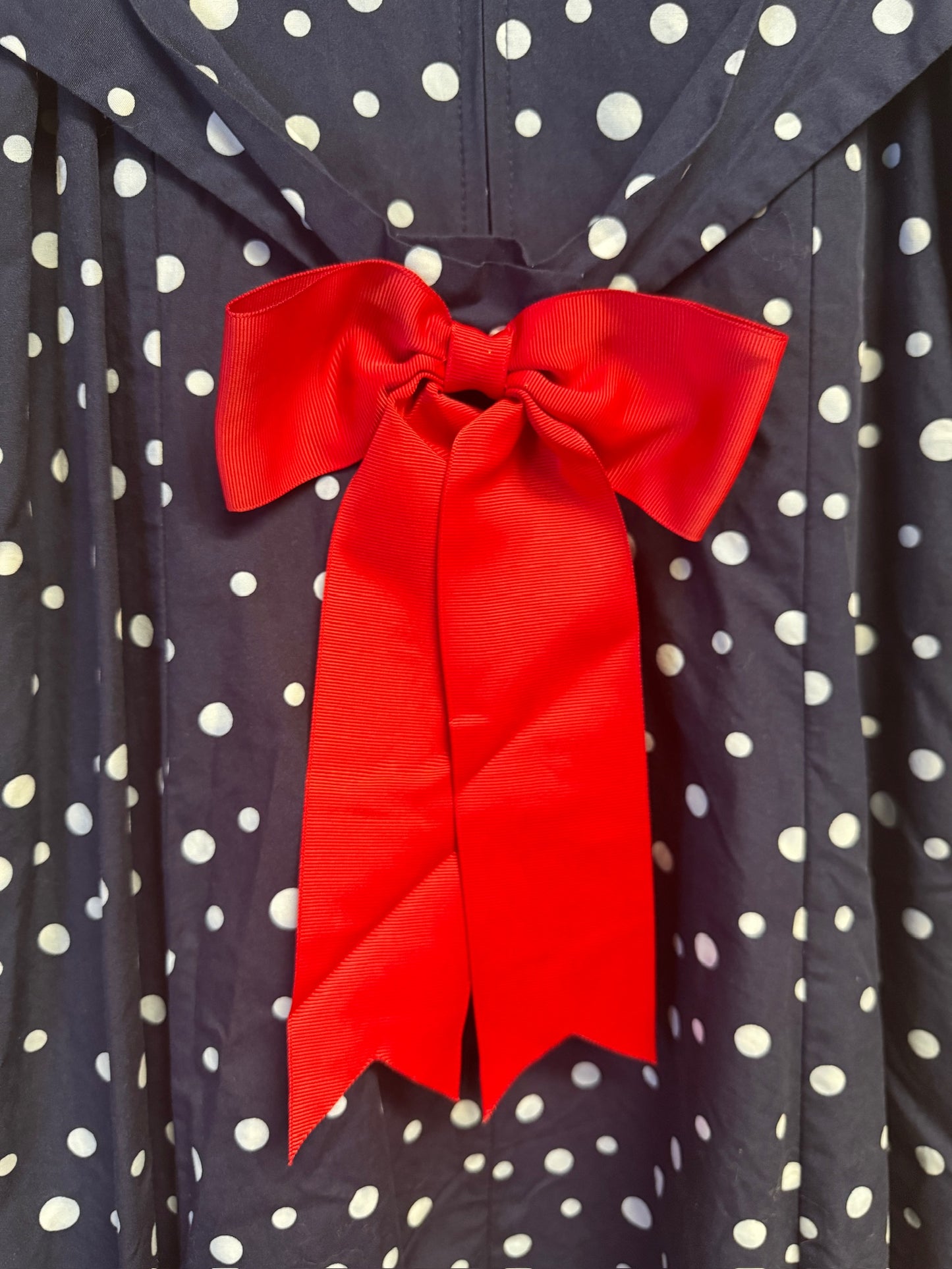 Bonnie Jean Retro Style Polka Dot Dress, size 14