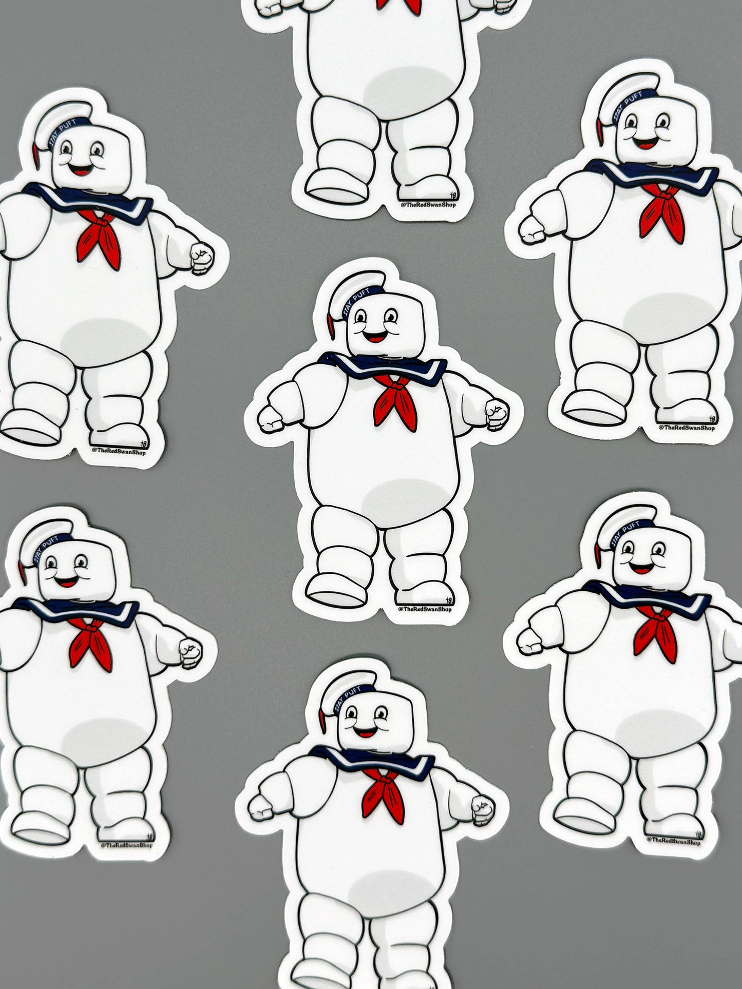 Vinyl Decal - Stay Puft Man - Ghostbusters Sticker