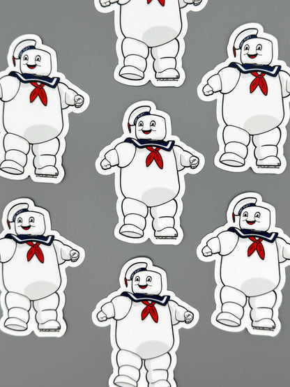 Vinyl Decal - Stay Puft Man - Ghostbusters Sticker