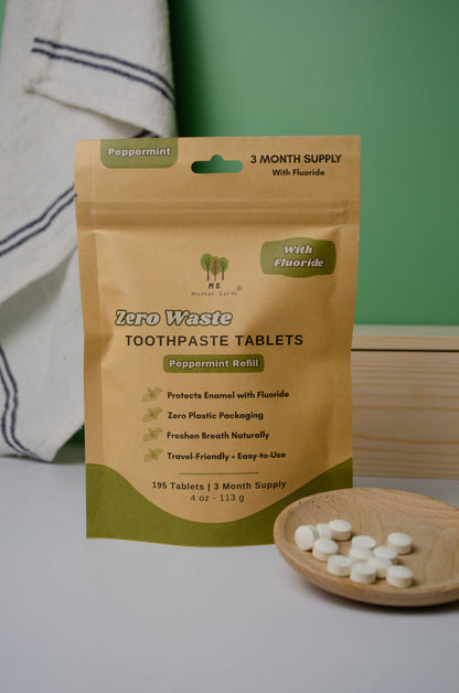 Toothpaste Tablets: 3 Month Refills