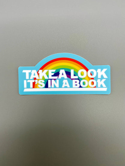 Reading Rainbow - Sticker - Take A Look