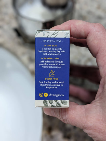 Tangie Shave Cream Bar – Zero Waste Face & Body