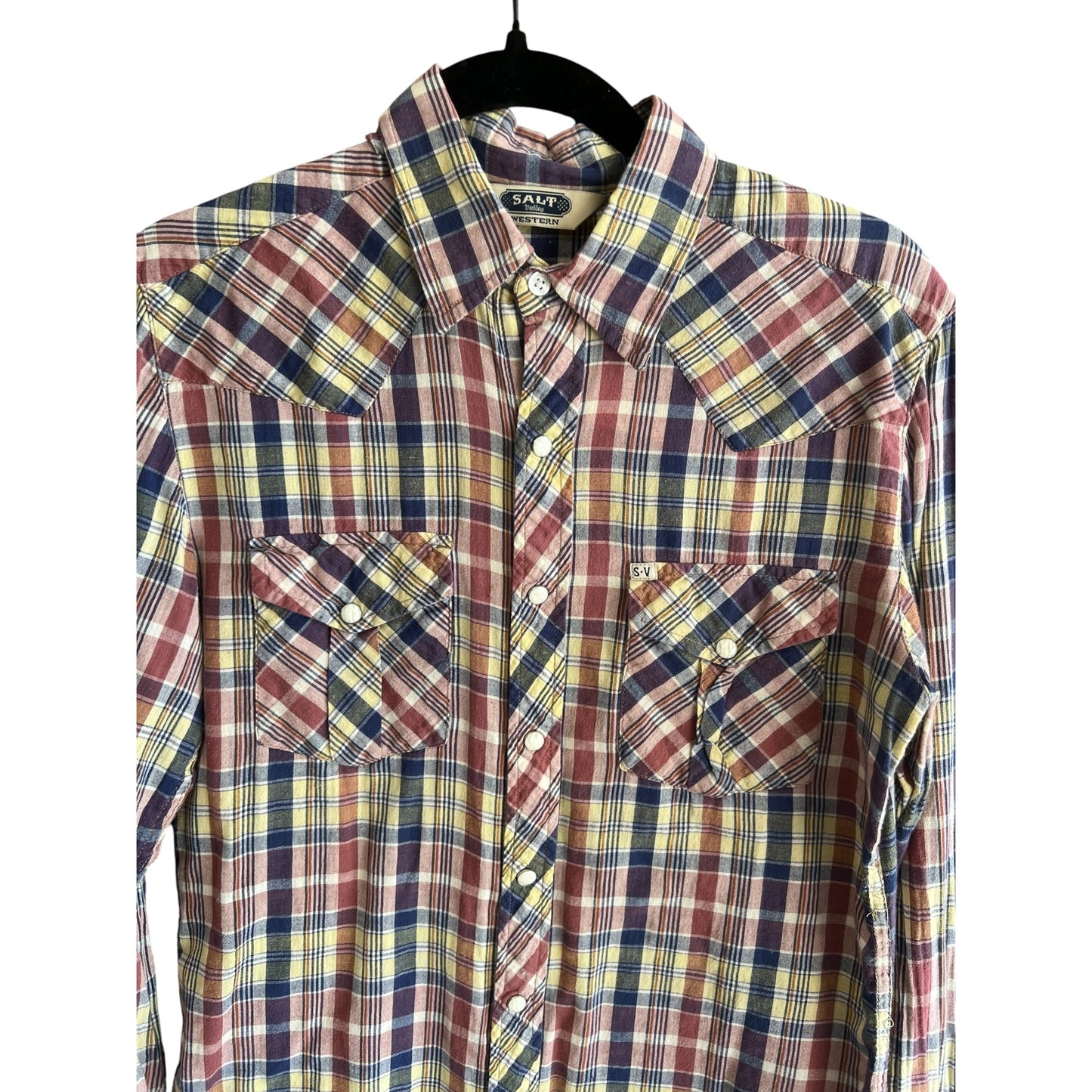 Vintage Salt Valley Western Button Up Shirt, size s