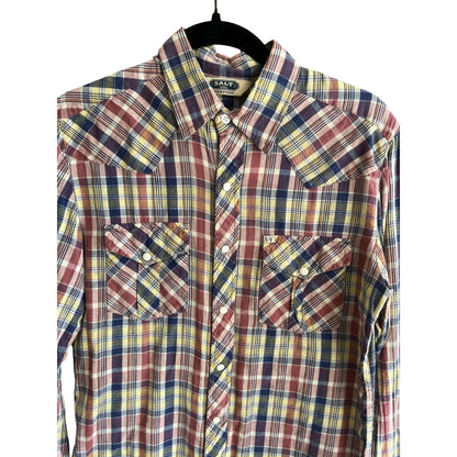 Vintage Salt Valley Western Button Up Shirt, size s