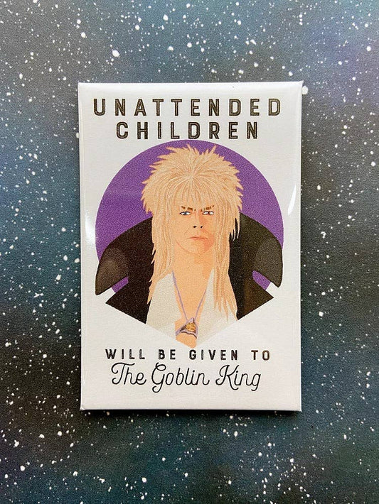 “Goblin King” - Labyrinth - David Bowie -Refrigerator Magnet