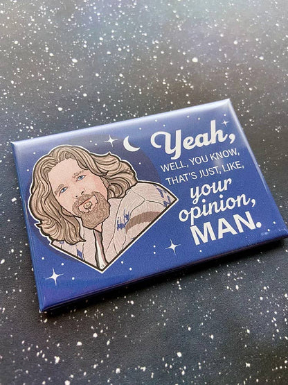 “The Dude” The Big Lebowski Refrigerator Magnet