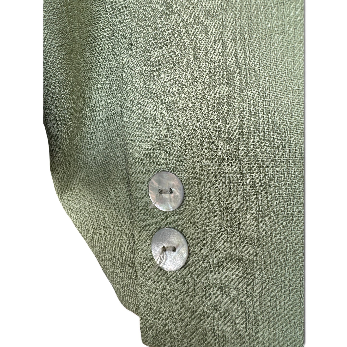 Kasper For ASL Celery Green Two-Piece Vintage 90s Y2K Skirt Suit, Size 8