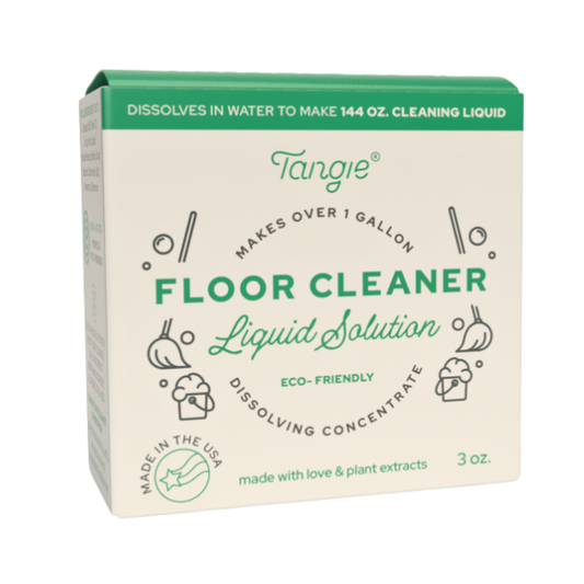 Tangie Floor Cleaner Bar– Multisurface, Pet & Kid-Safe || Zero Waste