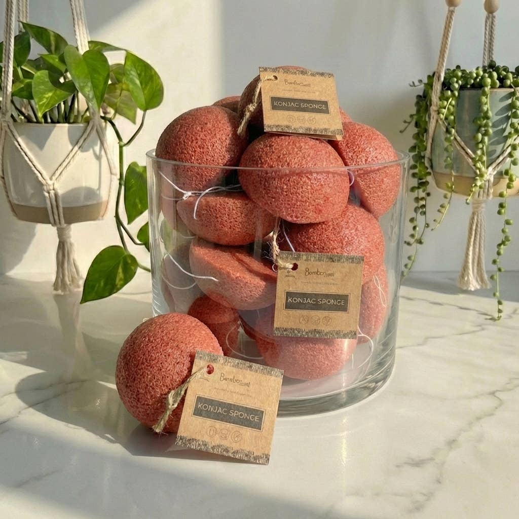 Natural Konjac Facial Cleansing Sponge | Eco Friendly | Zero Waste