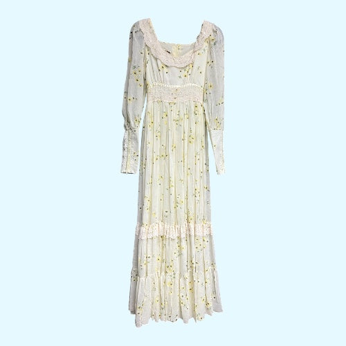 Vintage 70’s Gunne Sax Dress, size 9