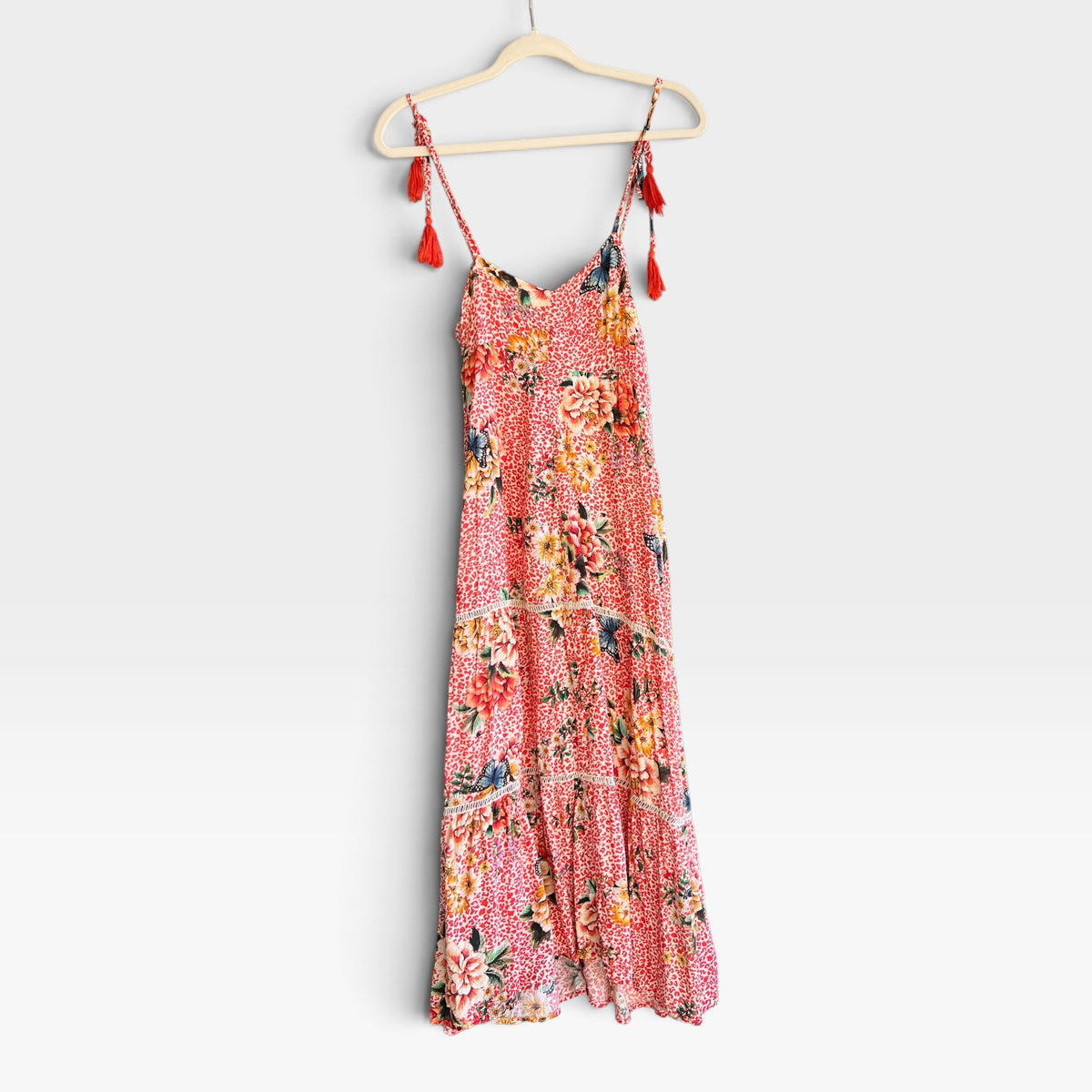 Farm Rio for Anthropologie Verbena Dress, Size XSP