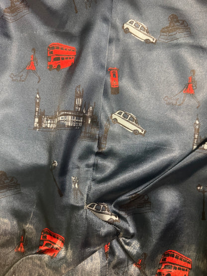 Boden Gray/Blue Wool Plaid Blazer, size 8p