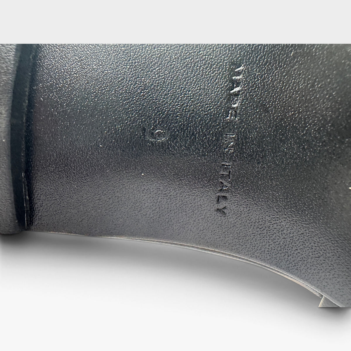 NWT Everlane The Pointed Slide, Black Leather Mules, Slip-On Flats, Size 9