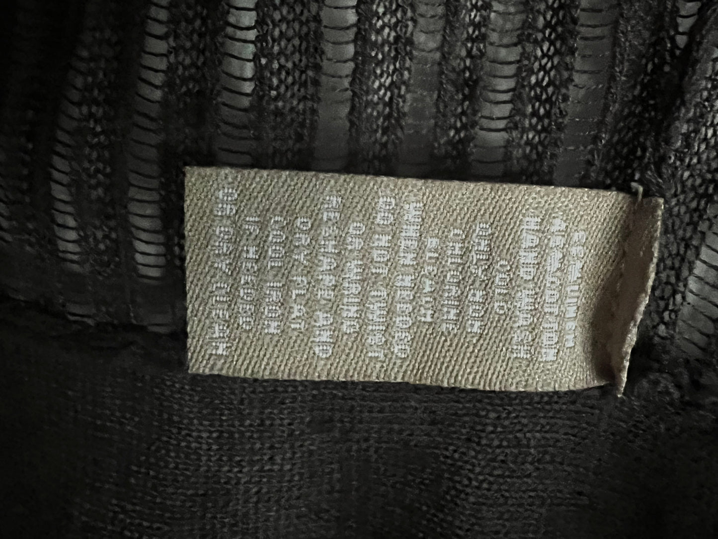 Anthropologie Knitted & Knotted Gray 100% Linen Cardigan Sweater, size s
