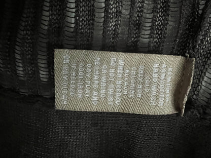 Anthropologie Knitted & Knotted Gray 100% Linen Cardigan Sweater, size s