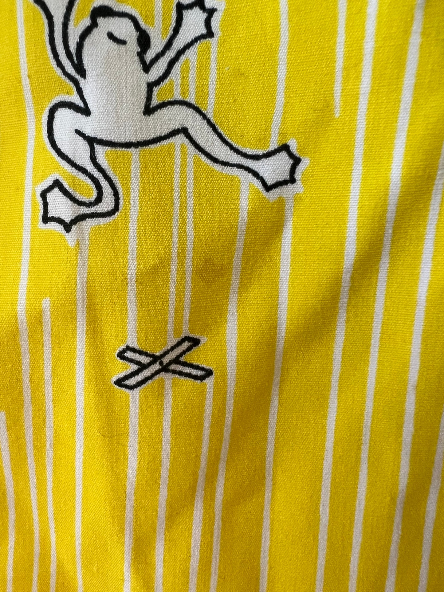 Vintage 70s Frog Tog Dress With Adorable Frog Cottagecore Pattern, Size S