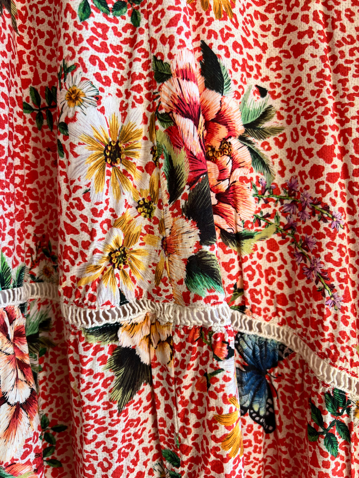 Farm Rio for Anthropologie Verbena Dress, Size XSP