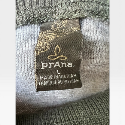 prAna Flint Brook Pullover, Kale Colorway, Sweater / Sweatshirt, Size L