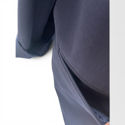 Black Sag Harbor Stretch Blazer Suit Jacket, Gently Pre-Owned, Size XL