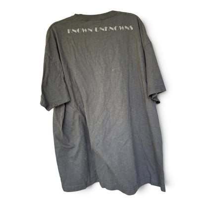 Rat Pack Black T-Shirt, Known Unknowns, Size XXL