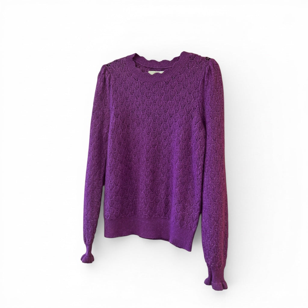 Purple Sweater from Loft, size small