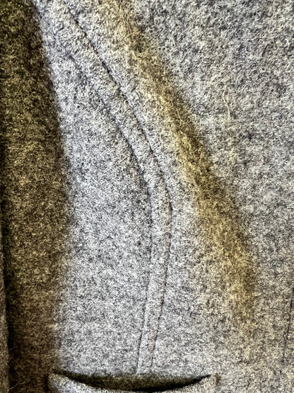Boden Short Gray Wool Coat, size 10