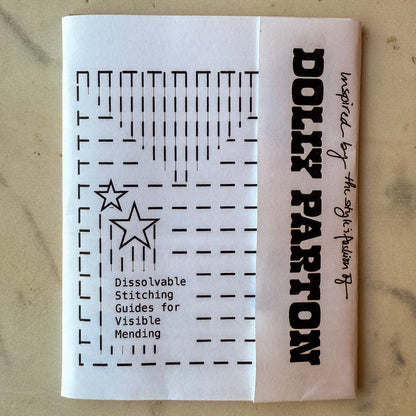 Dolly Parton Mending + Embellishment Transfer — Visible Mending