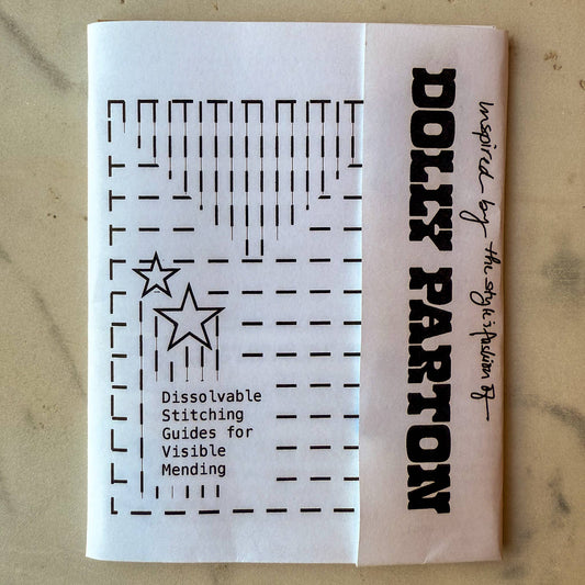 Dolly Parton Mending + Embellishment Transfer — Visible Mending