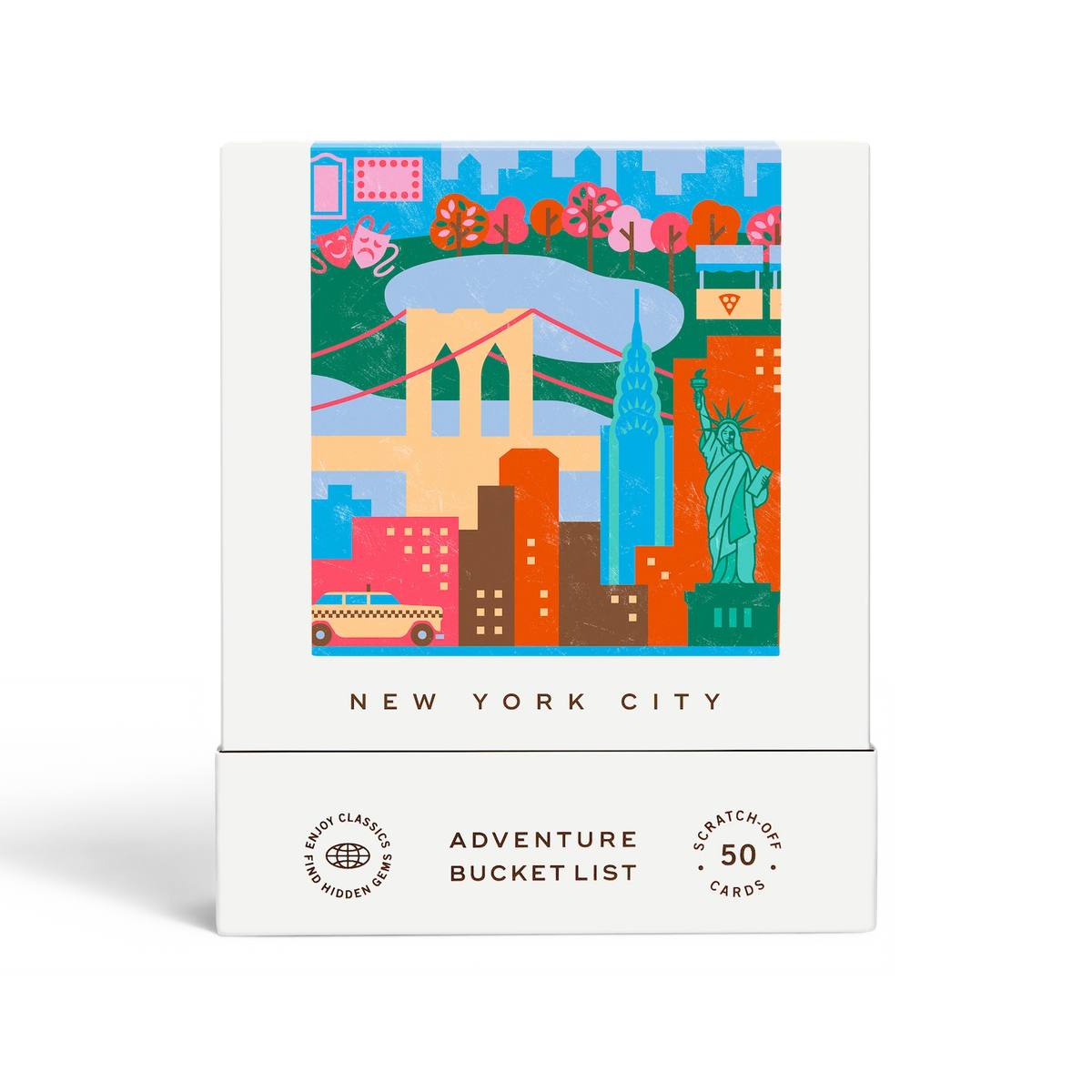 New York City Adventure Bucket List Cards