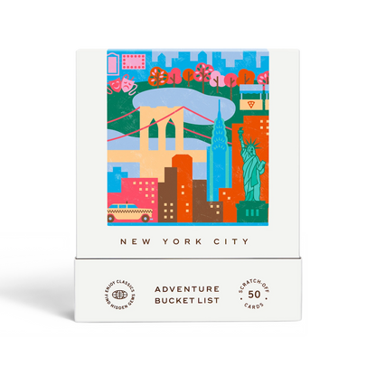 New York City Adventure Bucket List Cards