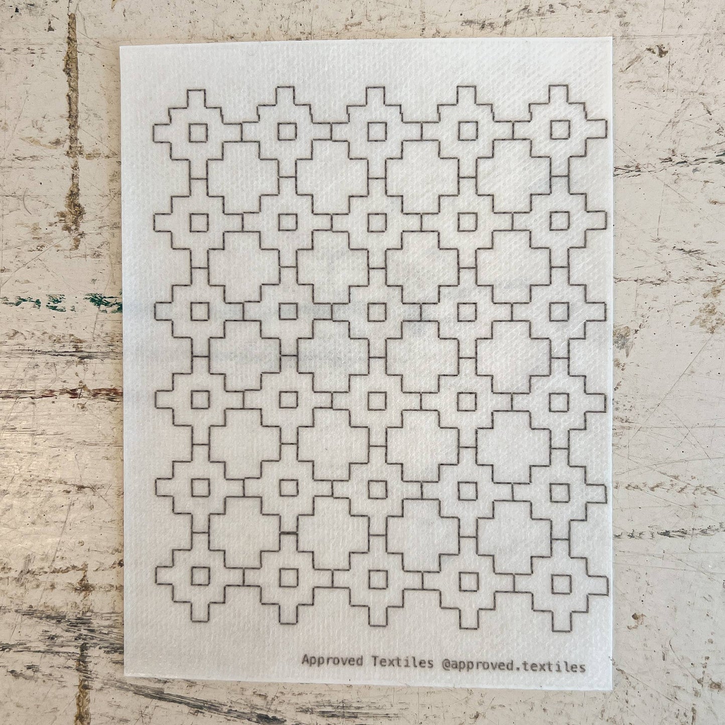 Persimmon Flowers - Minimal Mending + Embellishment Transfer — Visible Mending