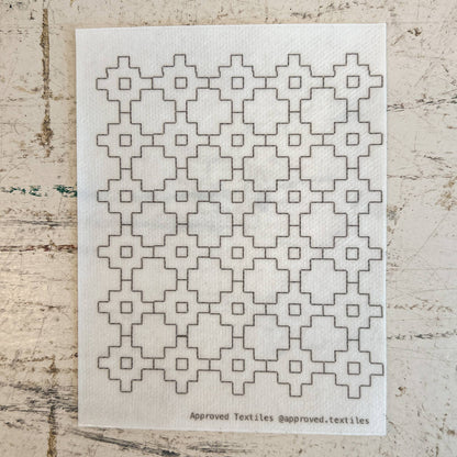 Persimmon Flowers - Minimal Mending + Embellishment Transfer — Visible Mending