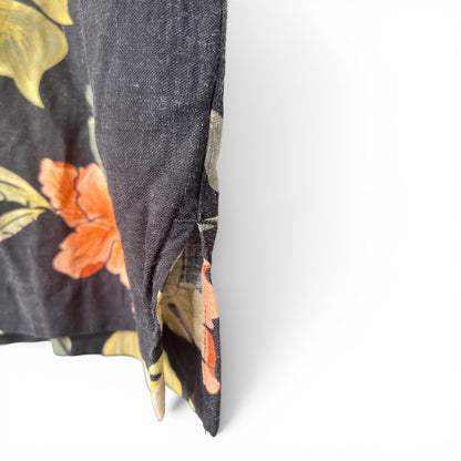 Vintage Jamaica Jaxx 100% Silk Men’s Hawaiian Shirt, Size M