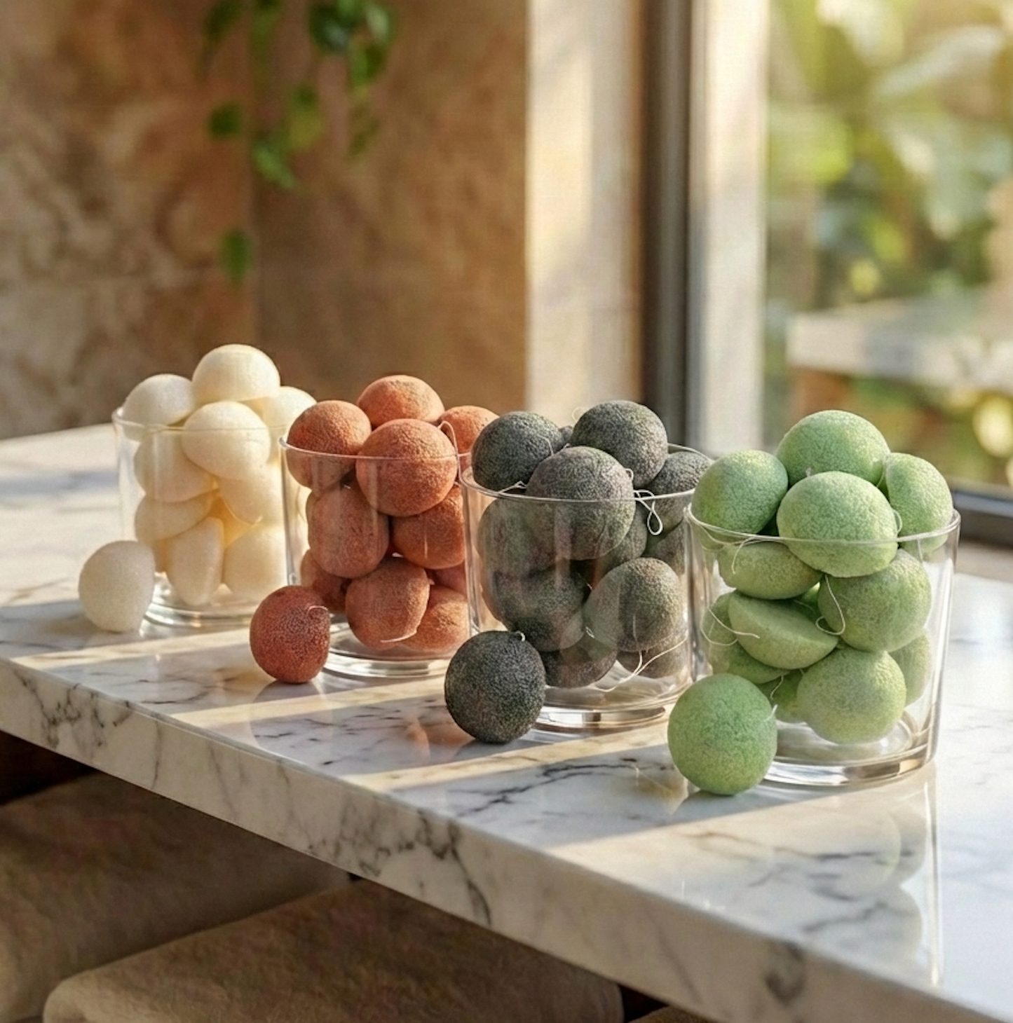 Natural Konjac Facial Cleansing Sponge | Eco Friendly | Zero Waste