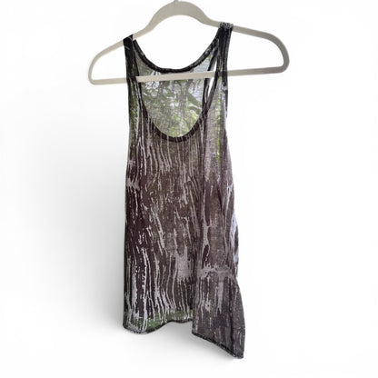 BCBGeneration Sheer Racerback Tank, size large