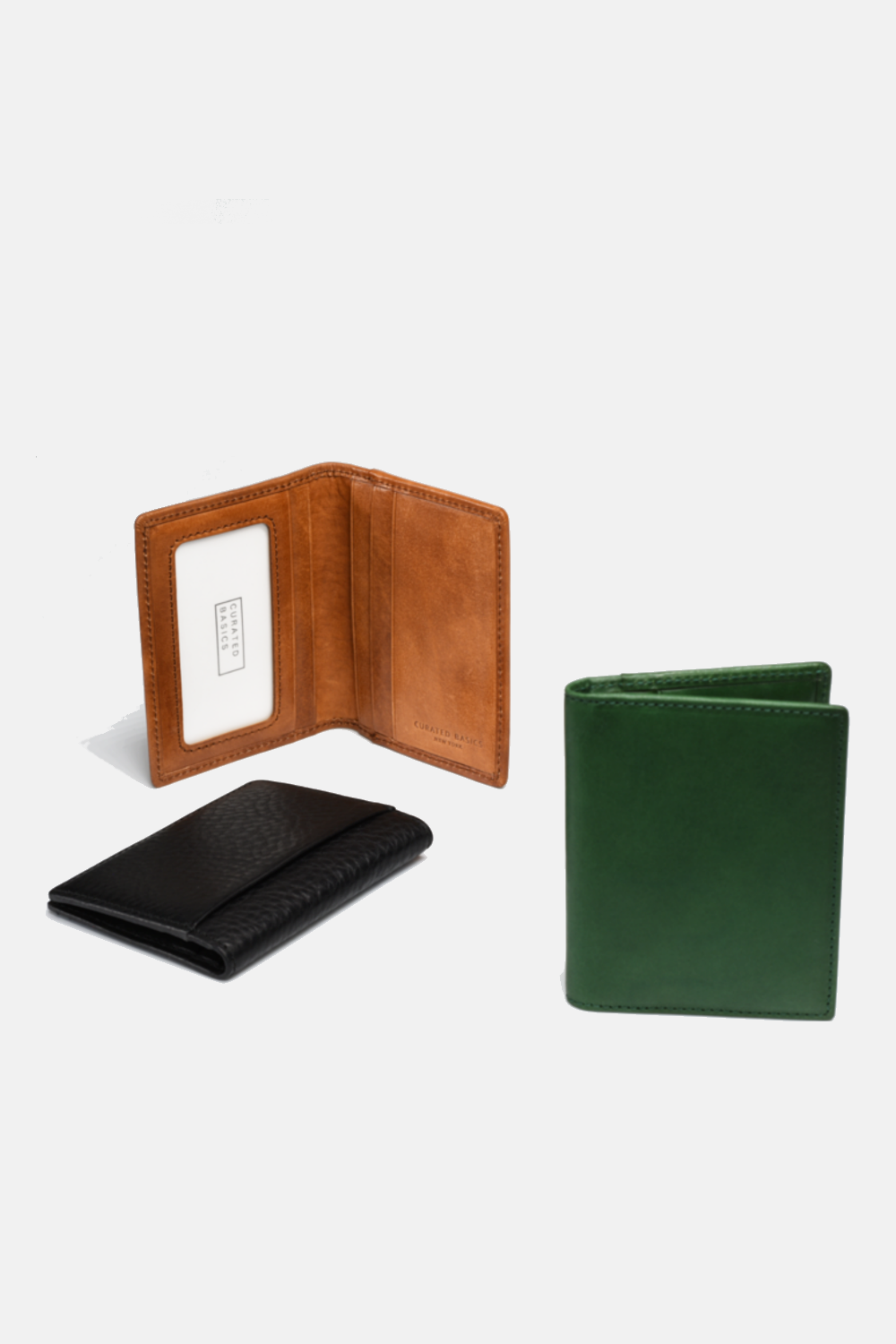 Slim Bi-fold Men’s Wallet, 100% Top-Grain Italian Leather, Colors