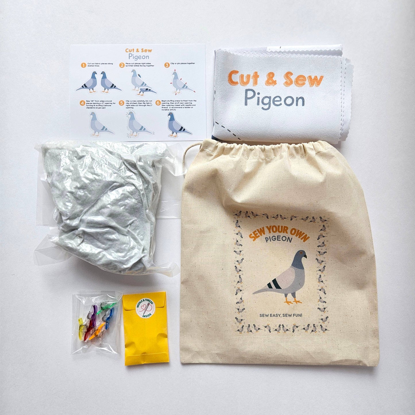 DIY Pigeon Sewing Kit