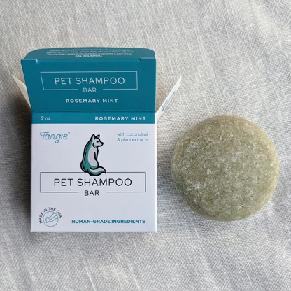 Tangie Rosemary Mint & Spirulina Pet Shampoo Bar-Soothing || Zero Waste