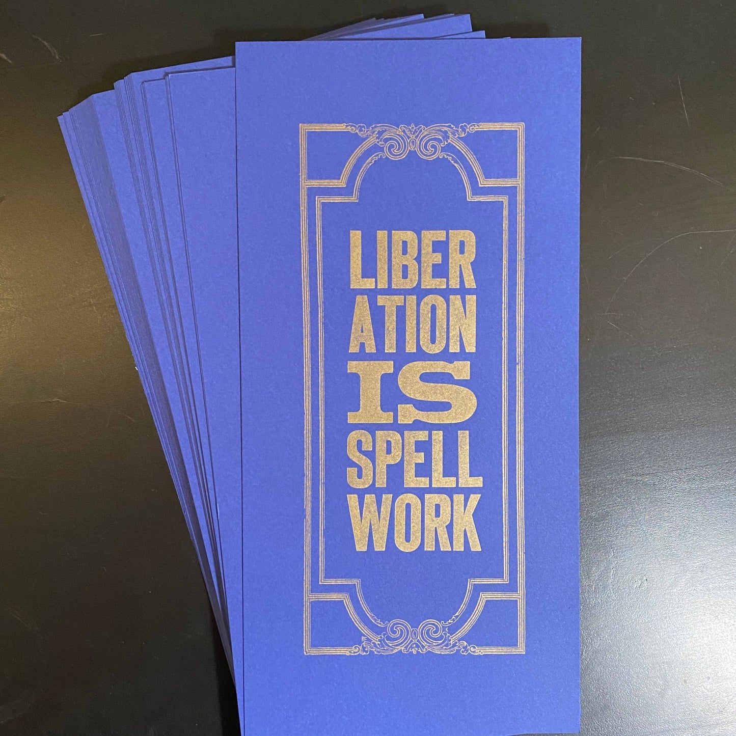 PRE-ORDER — Letterpress Print: Liberation Is Spellwork