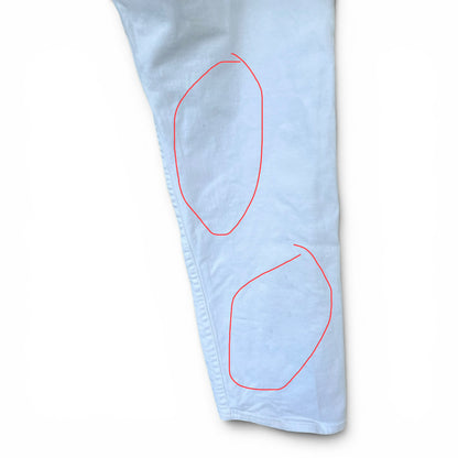 Gap Classic Straight Women’s Denim White Jeans, As Is, Size 16 / 33