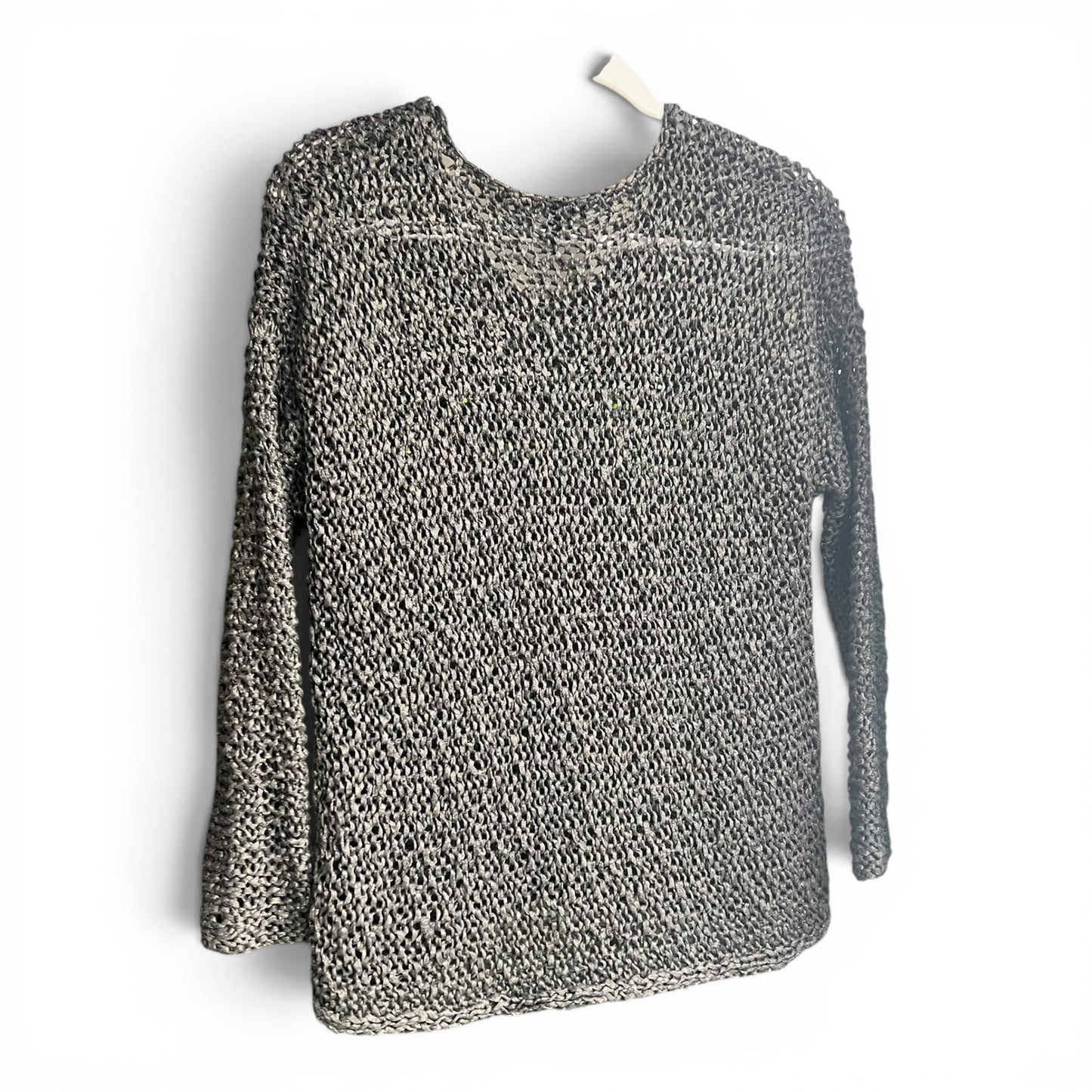 Eileen Fisher Loose Knit Italian Yarn Sweater, size large