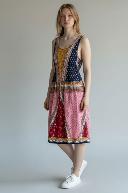Patrons of Peace Bohemian Dress, size L