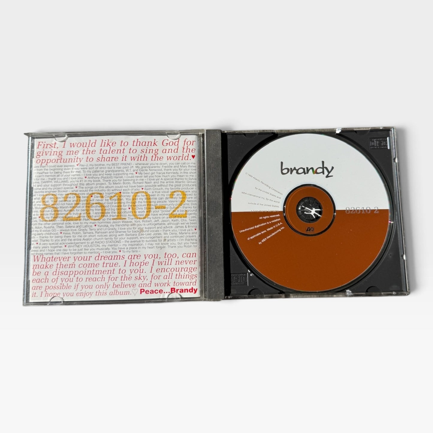 Brandy - Pre-Owned CD - Self-Titled