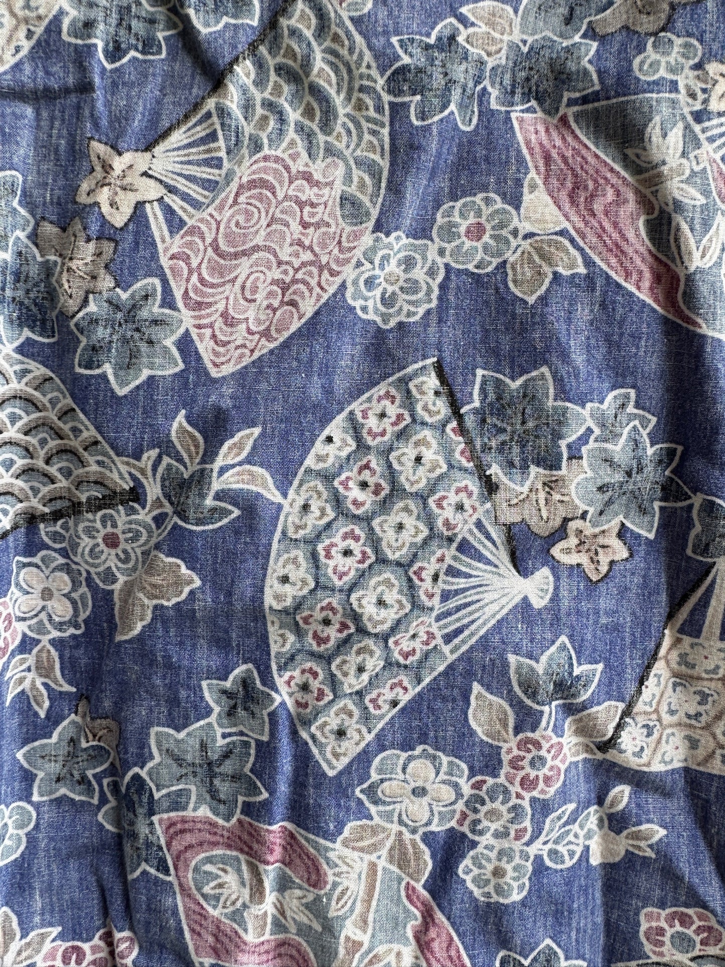 The Ono Shirt Company by Liberty House Hawaiian Aloha Popover Shirt, Size M