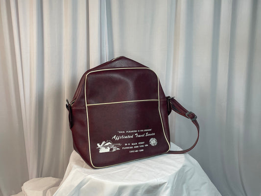 Vintage Travel Agency Carry-On Bag, Flushing, NY