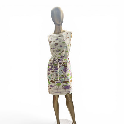 Morelove The Authentic Couturier True Vintage Silk 60s Shift Dress, Size XS/S