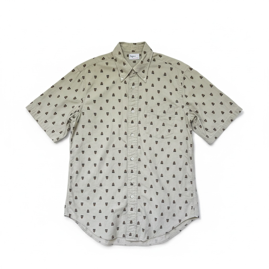 True Vintage Mid-Century Nydens by Holbrook Men’s Button Up Shirt, Size S