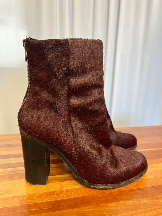 All Saints Dark Burgundy Boots size 37