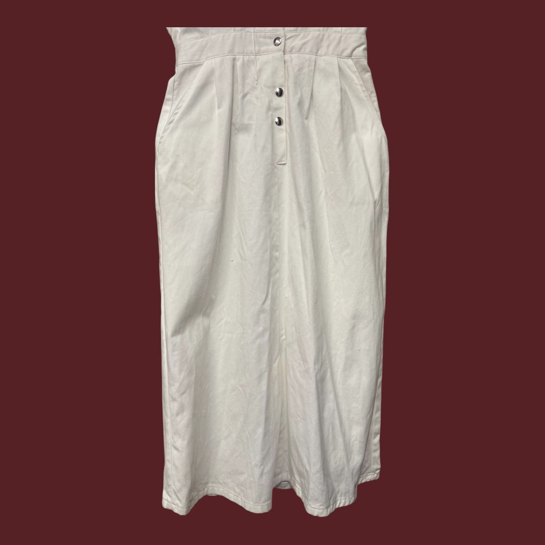 White Panhandle Slim Western Dress with Fringe